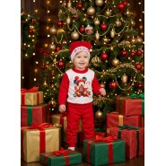 Костюм с колпаком "Міккі новорічний" 6-135